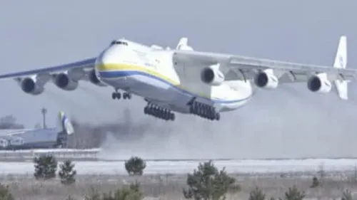 Le plus gros avion du monde détruit lors de l'invasion en Ukraine